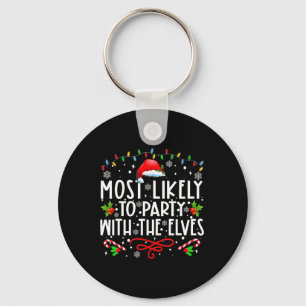 Leuke bijpassende Kerstmis het meest waarschijnlij Sleutelhanger