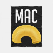 Leuke bijpassende macaroni en kaas Halloween kostu Fleece Deken (Voorkant)