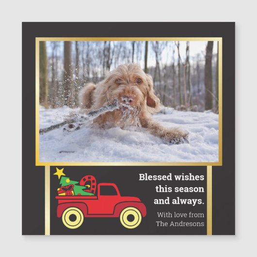 Leuke Billboard Style 🎄 Feestelijke Foto Kerstmis (Voorkant)