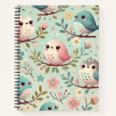 Leuke Birdee Print Design Notitieboek (Voorkant)