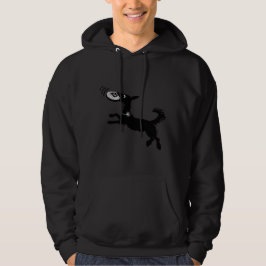 Leuke Bitcoin Frisbee Catching Dog Hoodie