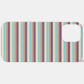 Leuke blauwe bruine strepen  Case-Mate iPhone case (Achterkant / Rechts)