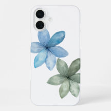 leuke blauwe en groene telefoonhoes
