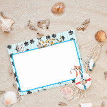 Leuke Blauwe kleur met poten schattige kittens 4" 