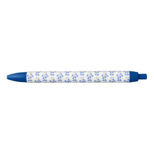 Leuke Blauwe Klokjes  Gegraveerde Pen