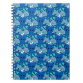 Leuke Blauwe Octopus Klembord Notitieboek (Voorkant)