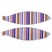 Leuke blauwe oranje strepen basketbal (Panelen)