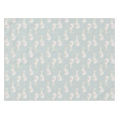 Leuke blauwe vinvis verjaardagsfeestje Baby shower Tafelkleed (Voorkant (Horizontaal))