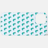 Leuke blauwe vogel Case-Mate iPhone case (Achterkant (horizontaal))