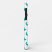 Leuke blauwe vogel Case-Mate iPhone case (Achterkant/links)