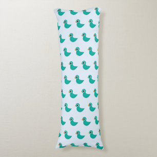 Leuke blauwe vogel lichaamskussen