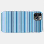 Leuke blauwe witte strepen Case-Mate iPhone case (Achterkant (horizontaal))