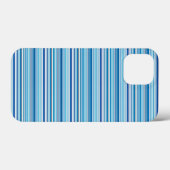 Leuke blauwe witte strepen Case-Mate iPhone case (Achterkant (horizontaal))