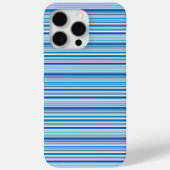Leuke blauwe witte strepen Case-Mate iPhone case (Achterkant)