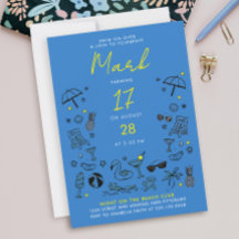 Leuke Blauwe Zwembad Nacht Feest Cocktail Krabbel 