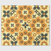 Leuke bloem bloemblaadje patroon 10 cadeaupapier (Vlak)