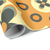 Leuke bloem bloemblaadje patroon 10 cadeaupapier (Rol Hoek)