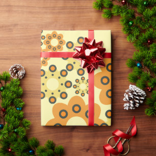 Leuke bloem bloemblaadje patroon 2 cadeaupapier