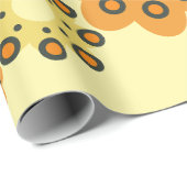 Leuke bloem bloemblaadje patroon 2 cadeaupapier (Rol Hoek)