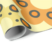 Leuke bloem bloemblaadje patroon 3 cadeaupapier (Rol Hoek)