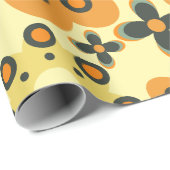 Leuke bloem bloemblaadje patroon 6 cadeaupapier (Rol Hoek)