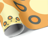 Leuke bloem bloemblaadje patroon 8 cadeaupapier (Rol Hoek)