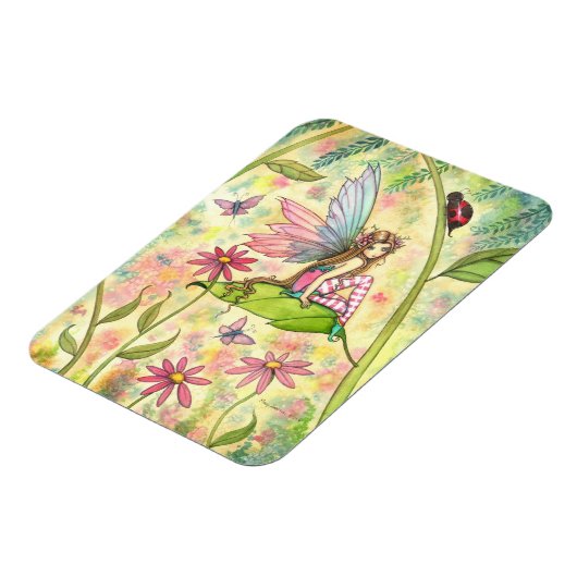 Leuke bloem fee magneet (Linkerzijde)
