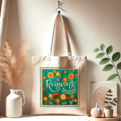 Leuke bloem heruitvinden jezelf naam inspiratie tote bag