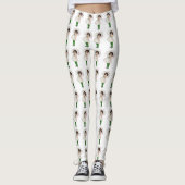 Leuke Bloem Kinderen Daisy Bloemen Cartoon Grappig Leggings (Voorkant)