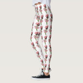 Leuke Bloem Kinderen Wild Roos Bloemen Cartoon Kin Leggings (Links)