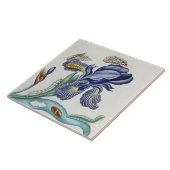 Leuke  bloemen en insecten keramische tegel tegeltje (Zijkant)