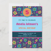 Leuke Bloemen Gepersonaliseerde Leeftijd Verjaarda Kaart (Voorkant)