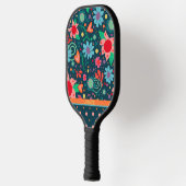 Leuke Bloemen Inspirativiteit Elegant Patroon Cust Pickleball Paddle (Links)