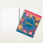 Leuke  bloemen Ontdek vrolijke inspiratie Planner (Display)
