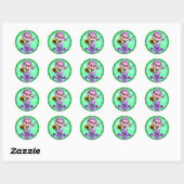 Leuke Bloemen Stickers (Vel)
