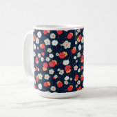 Leuke Bloemen  Stijl Cup Mok (Voorkant links)