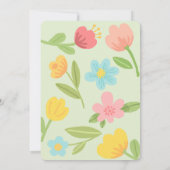 Leuke Bloemen Verjaardag Kaart (Achterkant)