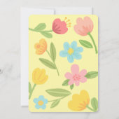 Leuke Bloemen Verjaardag Kaart (Achterkant)
