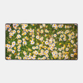 Leuke Bloemen Wit Groen Daisy Meisje  Natuur Bureaumat (Voorkant)