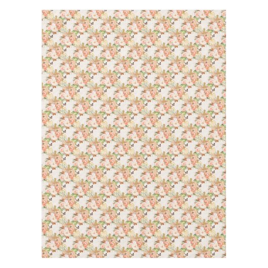 Leuke bloemenpompoen herfst thema Baby shower Part Tafelkleed (Voorkant)