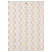 Leuke bloemenprint klembord (Achterkant)