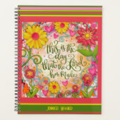 Leuke bloemige Bijbel Verse Vrolijke Inspirivity Planner (Voorkant)