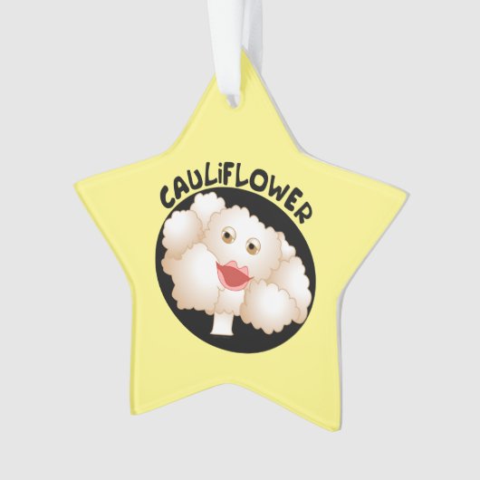Leuke bloemkool ornament (voorkant)