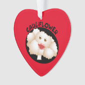 Leuke bloemkool ornament (voorkant)