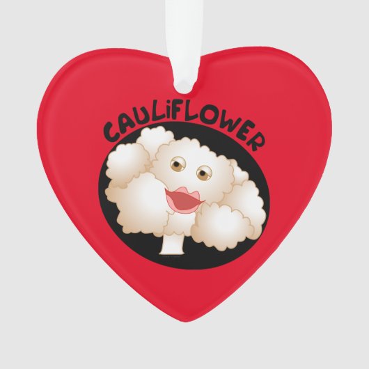 Leuke bloemkool ornament (voorkant)