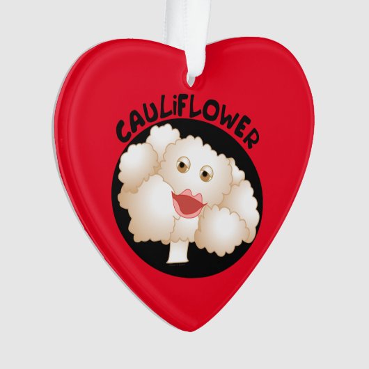 Leuke bloemkool ornament (voorkant)