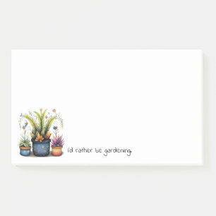 Leuke Bloempotten Ik Had Liever Tuiniert Post-it® Notes