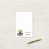 Leuke Bloempotten Ik Had Liever Tuiniert Post-it® Notes (Op bureau)