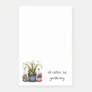 Leuke Bloempotten Ik Had Liever Tuiniert Post-it® Notes