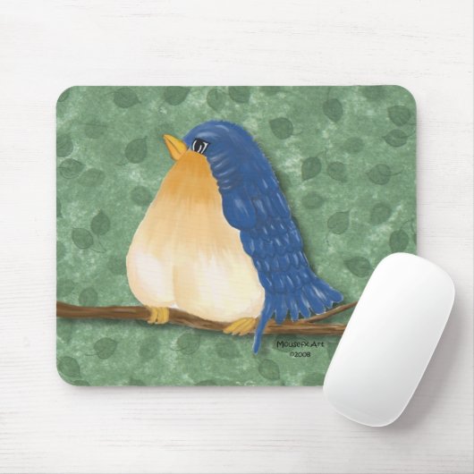 Leuke Bluebird Mousepad Muismat (Met muis)